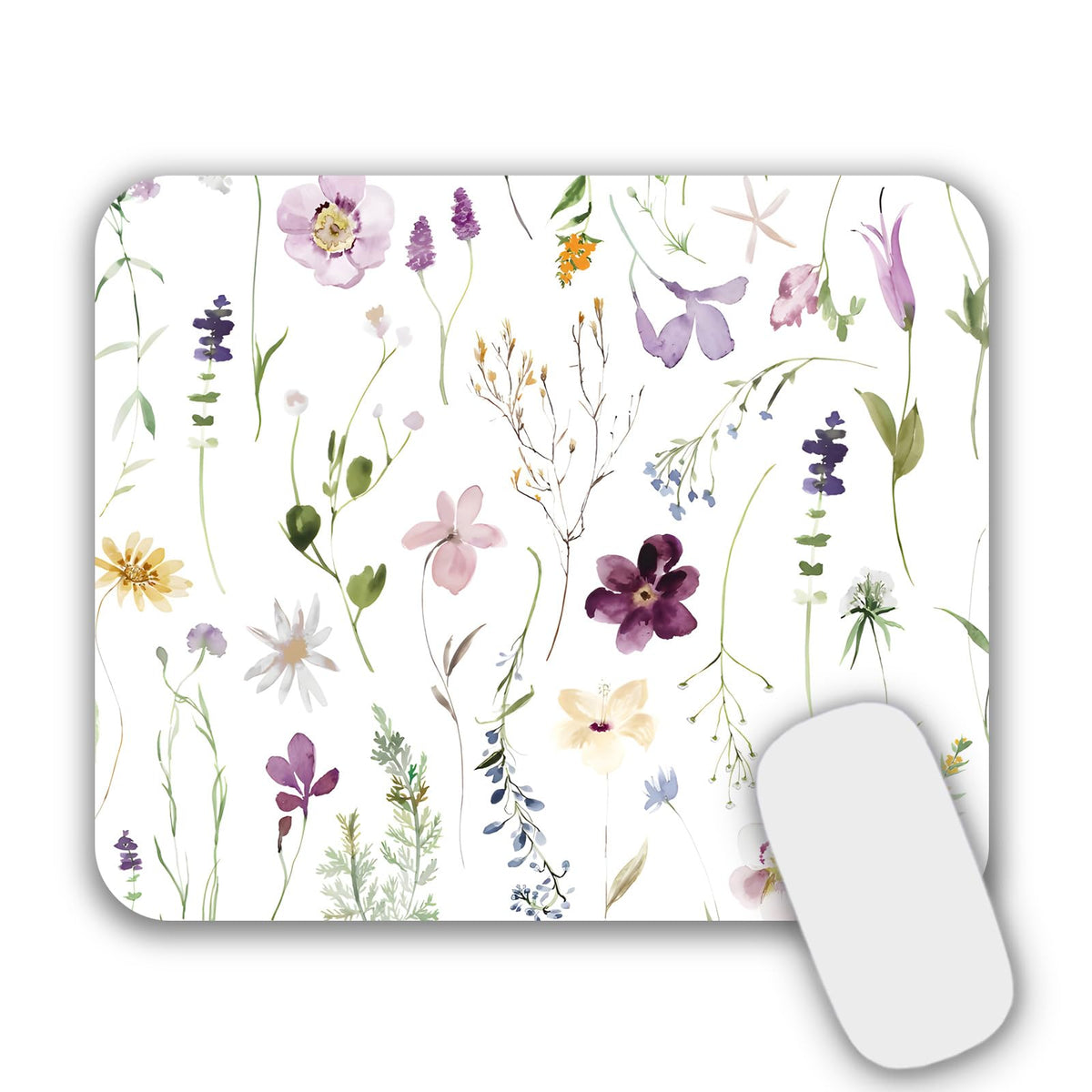 Small Mouse Pad Mouse Mat for Desk Laptop Computer(Leaf)