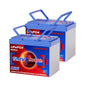 MARSENERGY 12V 100Ah LiFePO4 Lithium Battery, Group 24 Size,100A BMS,2-Pack
