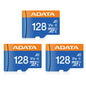 ADATA Premier 128GB MicroSDHC/SDXC UHS-I Class 10 V10 A1 Memory Card with Adapter Read up to 100 MB/s (AUSDX128GUICL10A1-RA1)