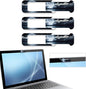 Webcam Cover, 3 Pieces, Laptop Camera Cover, Privacy Shielding Capacity is Twice as Big as The Traditional, Suitable for Computer Mobile Phones, laptops, Tablets and so on (Moon by The sea)