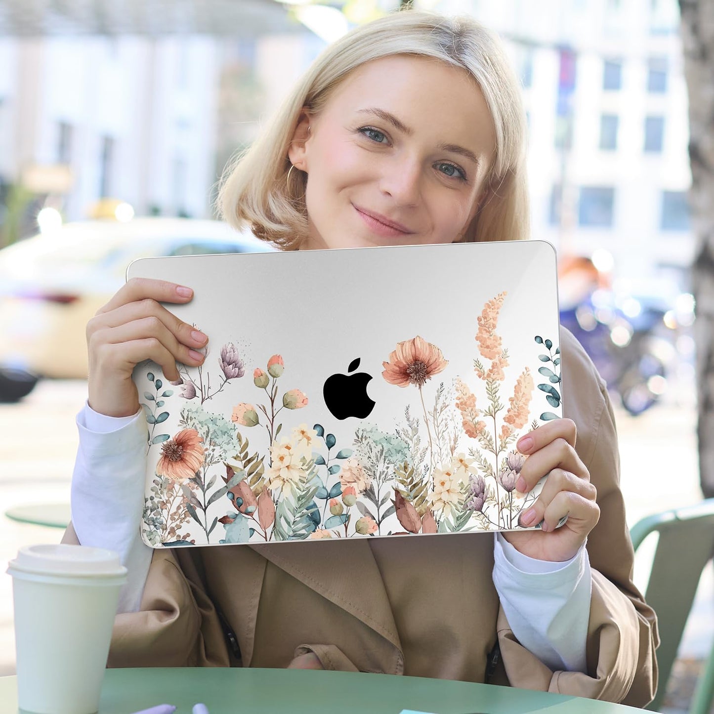 MecBevia Compatible with MacBook Air 15 inch Case M5 M4 M3 M2 2026-2023