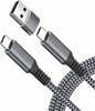 Elebase USB Type C to C 100W Cable 10FT with USB Adapter,Fast Charging PD Charger Cord for iPhone 16 15 Pro Max Plus,Samsung Galaxy S23 S25 S24,Car Play,MacBook Mac,iPad 10,Z Flip Fold 5,Ultra,A53 A54