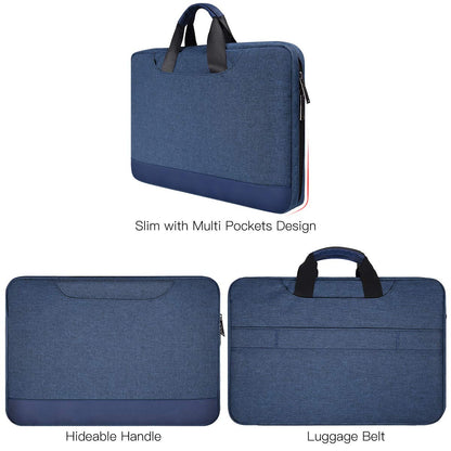 14-15 Inch Laptop Sleeve Case Men Women Bag for MacBook Pro 14 M5/M4/M3/M2, Macbook Air 15 M5/M4/M3, HP Pavilion/Chromebook 14, Dell Inspiron 14, Lenovo Acer ASUS Chromebook 14, Surface 15 Case,Blue