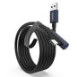 Syntech Link Cable 16FT, USB 3.0 to USB Cable for Meta Quest 3/3S/2, Pico 4