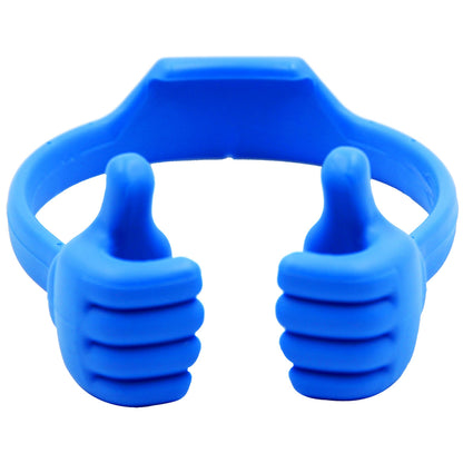 Honsky Cell Phone Stand Holder, Thumbs Up Lazy Phone Stand, Universal Adjustable Flexible, Cute Perfect Stocking Stuffers Gifts for Teen Girls, Compatible with Cell Phones & Tablets,Light Yellow