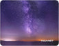 TECKNET Mouse Pad with Anti-fray Stitching, Waterproof Surface & Non-Slip Rubber Base with Stitched Edges Gaming Mouse Mat for Laptop，Compatible with Laser and Optical Mice- Dark Purple Galaxy