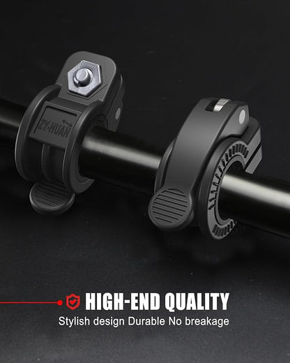 Mini Barbell Clips 1 inch I Multi-Size Adjustable Barbell Collar I 1 inch Barbell ClampsIQuick Release Weight Clips Pair of Locking for Dumbbell Bar