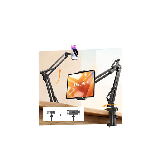 LISEN Tablet Stand iPad Holder Desk Mount, Kindle Accessories Tablet Holder