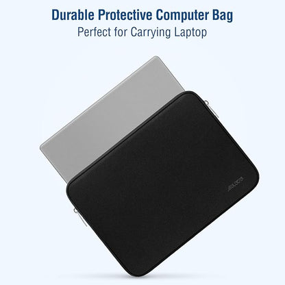 MOSISO Laptop Case 14 inch, 14 inch Laptop Sleeve Bag Compatible with HP Lenovo Dell ASUS Acer, HP Stream, Dell Latitude, Lenovo IdeaPad, Neoprene Computer Sleeve Bag with Small Case, Black