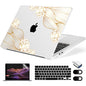 MecBevia Compatible with MacBook Air 13 inch Case M5 M4 M3 M2 2026-2022