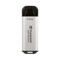 Transcend ESD300 512GB External SSD, Up to 1,050MB/s, Type C USB Drive for iPhone17,16,15, iPad&Mac/Pixel10/Tesla/Steam Deck/ROG Ally/MSI Claw/Android/PS5, Smart TV, USB 3.2 Gen2 Portable SSD- Silver