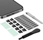 USB C Dust Plug,Silicone Anti Dust Port Cover Type C Charging Port Protectors Plug, Includes Phone Dustproof Net Stickers,for iPhone 16 15 Pro Max/Plus, Samsung Galaxy, All USB-C Devices