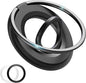 [2025 Newest] Magnetic Phone Grip for MagSafe Ring Holder, Magnet Phone Grip Stand Finger Kickstand Two-Sided Magnetic Compatible with iPhone 16 Pro/Max 15 14 13 12 11 Plus&Android