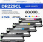 DR229CL Drum Unit (Not Toner)4-Pack Replacement Compatible for Brother DR-229CL Imaging Drum MFC-L3720CDW MFC-L3780CDW HL-L3220CDW HL-L3280CDW HL-L3300CDW HL-L3295CDW L8245CDW MFC-L8395CDW Printer Set