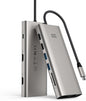USB C Docking Station, Minthouz 12-in-1 Laptop Docking Station Dual Monitor with Dual 4k HDMI+8k DisplayPort+10Gbps, 3 USB A/C, 100W PD, Ethernet, SD/TF, Audio, USB C Hub for MacBook/Dell/HP/Surface