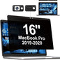 Mamol Privacy Screen MacBook Pro 16 Inch 2019 (A2141), Magnetic Removable Anti Glare Blue Light Filter Privacy Screen Protector with Webcam Cover for 16'' Apple Mac Laptop
