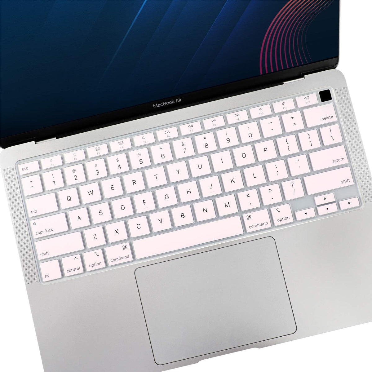 Allinside Green Ombre Keyboard Cover Skin for MacBook Pro 13" 15" 17" (2015 or Older Version), MacBook Air 13" A1369/A1466, Older iMac Wireless Keyboard MC184LL/B