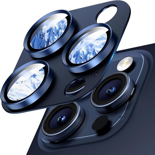 Wumigoo Camera Lens Protector for iPhone 16/15/14 Pro Max & 16/15/14 Pro