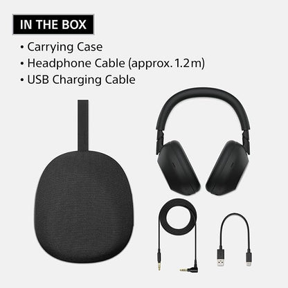 Sony WH-1000XM6 The Best Wireless Noise Canceling Headphones, HD NC Processor QN3, 12 Microphones, Adaptive NC Optimizer, Mastered by Engineers, Studio-Quality, 30-Hour Battery, Platinum Silver