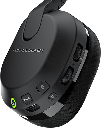 Turtle Beach Stealth 600 Wireless Multiplatform Amplified Gaming Headset for PC, PS5, PS4, & Mobile – Bluetooth, 80-Hr Battery, Noise-Cancelling Flip-to-Mute Mic, Waves 3D Audio –Black