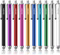 10 Pack Stylus Pens for Touch Screens, Mesh Fiber Tip Stylus Pens for ipad iPhone Tablets Samsung All Precision Capacitive Universal Touch Screen Devices