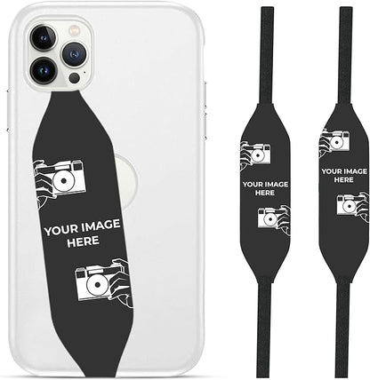 Phone Grip Strap - Reversible Finger Holder for Phone Back, Customizable Anti-Slip Design, Wireless Charging Compatible Detachable Holder for iPhone - Color