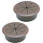 BOPOREAE 2 Pcs Desk Grommet 2-1/16" (53mm), Desk Hole Cover for Cables