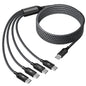 Travel Essentials Multi Charging Cable, USB Cable Universal Charger, 2Pc4FT