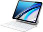 GreenLaw for iPad 11th(A16,2025)/10th(2022) Generation Case with Keyboard, Magic-Style Keyboard Stand, 7 Color Backlit, Stain-Resistant Surface, Multi-Touch Trackpad, White