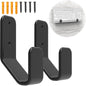 Appacare 2-in-1 Keyboard Wall Mount - Metal Hanger with Adhesive & Screws, Fits Mechanical Keyboards Up to 3cm Thick