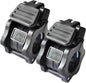 Adjustable Barbell Clips (2-Pack), Fits 0.98-1.1" Olympic & Standard Bars, Secure Locking Collars for Weight Lifting Strength Training
