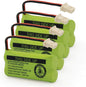 DM221 BT183342/BT283342 2.4V 400mAh Ni-MH Battery Pack, Also Compatible with Cordless Phone Batteries BT166342/BT266342 BT162342/BT262342 CS6709 CS6609 CS6509 CS6409 EL52100 EL50003(4 Pack)