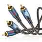 EMK RCA Subwoofer Cable 90 Degree RCA to RCA Audio Cable 24K Gold-Plated Nylon Braided Double Shielded Digital Analogue Supports Amplifiers,Home Theater,Hi-Fi Systems,Subwoofer(30ft/10m)