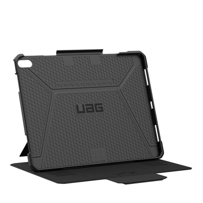 URBAN ARMOR GEAR UAG Designed for iPad Air 13" Case M4/M3 2024-2026 - Rugged Multi-Angle Viewing Folio Protective Cover Pencil Holder & Adjustable Stand, Metropolis SE Black