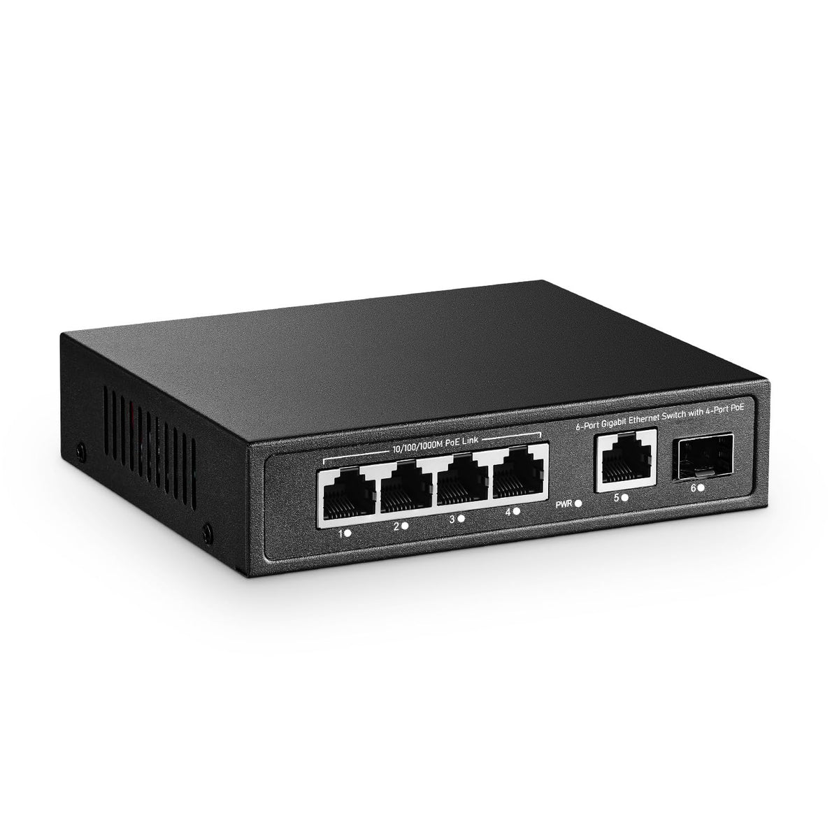 48 Port Full PoE Gigabit Switch with 2 Gigabit SFP, IEEE802.3af/at Max 800W, YuLinca Unmanaged Rackmount Gigabit PoE Switch