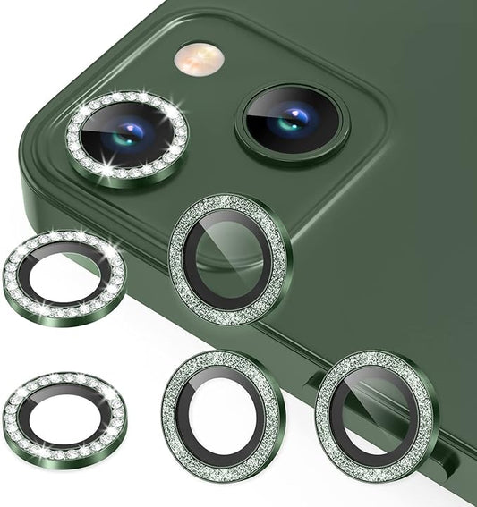 AGVEE 3+3 6 Pack for iPhone 13 & Mini Camera Lens Protector Cover