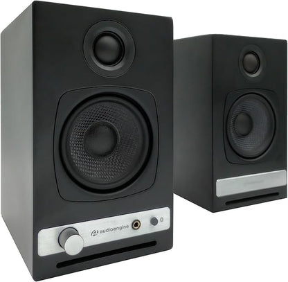 Audioengine A2-HD (HD3) Bluetooth PC and Computer Desktop Speakers with aptX HD - USB, RCA, Headphone for Music Gaming Movies Studios Dorms Bedrooms Offices