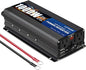 LVYUAN 1000 Watt Pure Sine Wave Power Inverter 12V to 110V/120V DC to AC Converter with Dual Sockets, Dual USB Ports, LED Display for Home Outdoor RV Car Power Inverter Power Adapter