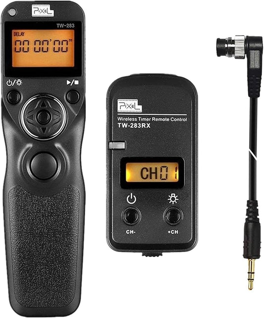 Pixel TW283-DC0 Intervalometer Remote Shutter Release Compatible with Nikon