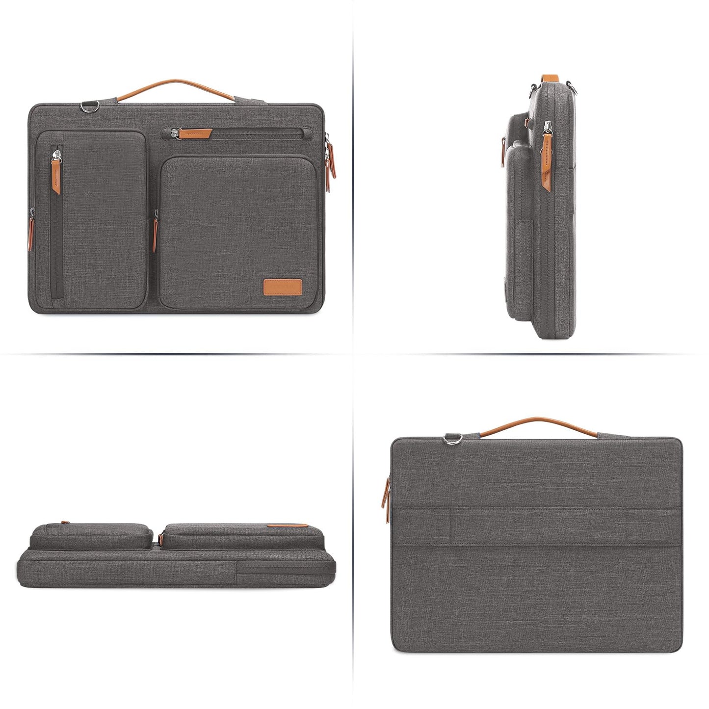 MOSISO 360 Protective Laptop Shoulder Bag, 15-16 inch Computer Bags