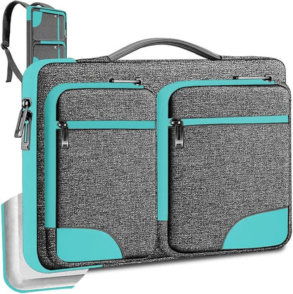 ZINZ Laptop Case 15 15.6 16 inches Sleeve Slim Briefcase Spill-Resistant Handbag for Most Popular 15" 15.6" 16" Notebooks，G01BL02