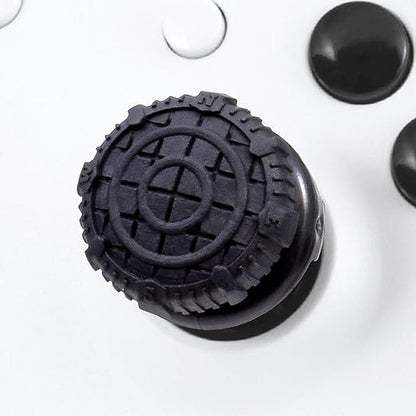 KontrolFreek FPS Freek Battle Royale Nightfall Performance Thumbsticks for Xbox One and Xbox Series X | Performance Thumbsticks | 2 High-Rise Convex | Black