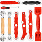 6 in 1 Screen Repair & Replacement Kit, Window Screen Roller Tool Set