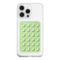 LvShuLiangPin Anteel Silicone Suction Phone Case Mount, Silicon Adhesive Phone Accessory for Smartphones, Hands-Free Mirror Shower Phone Holder for Selfies, Tiktok Videos (Green)