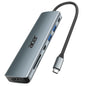 Acer USB C Hub, 7 in 1 Multi-Port Adapter for Laptop/Mac Type C Devices