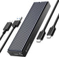 ORICO M.2 NVMe SSD Enclosure, USB 3.1 Gen 2 (10 Gbps) PCIe External Adapter NVMe Case for 2230/2242/2260/2280 M.2 SSD up to 8TB, UASP Supported - M2PV