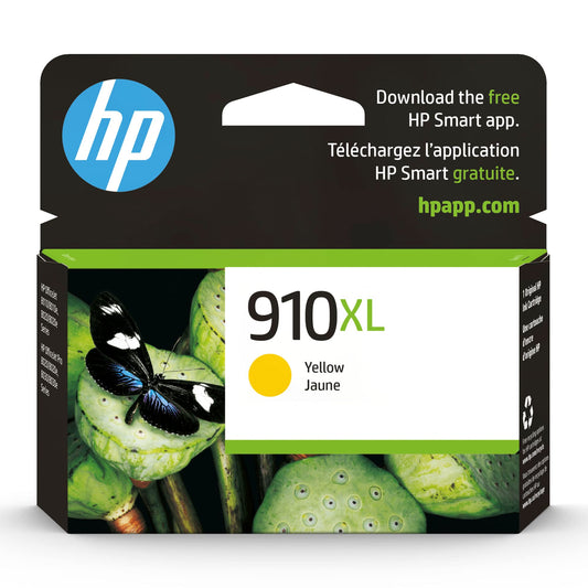 HP 910XL Cyan High-Yield Ink Cartridge | Works with OfficeJet 8010, 8020, Pro 8020, 8030 | Eligible for Instant Ink | 3YL62AN