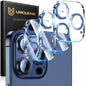 UniqueMe for iPhone 13 6.1"/13 Mini 5.4" Camera Lens Protector-Black Circle