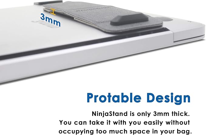NinjaStand - Super Light/Thin/Portable Laptop Stand for 13" ~ 16" Laptops