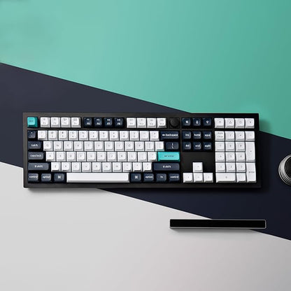 Keychron Q6 Max QMK/VIA Bluetooth Wireless /2.4 GHz/USB-C Wired Custom Mechanical Keyboard, Full Size Programmable Knob RGB Backlit Hot-Swappable Gateron Brown Switch for Mac Windows Linux - Black